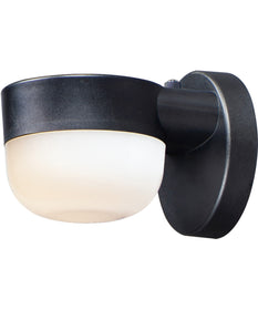 5"H Michelle LED 1-Light Outdoor Wall w/ Photocell Black
