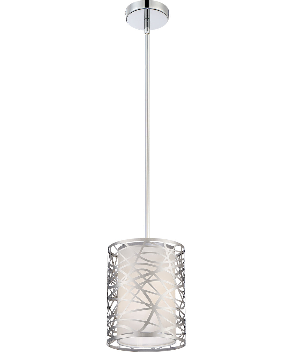Abode Small 1-light Mini Pendant Polished Chrome