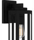 Mesnick Medium 1-light Outdoor Wall Light Matte Black