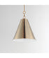 Veritas 12 inch 1-Light Pendant Heritage