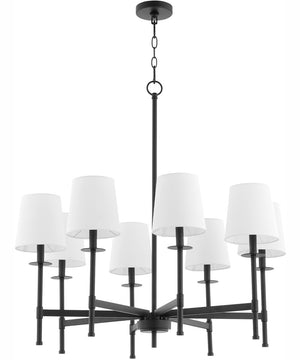 Belshaw 8-light Chandelier Matte Black