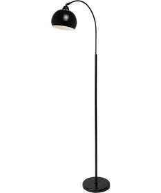 Palesa 1-Light Metal Floor Lamp Dark Bronze
