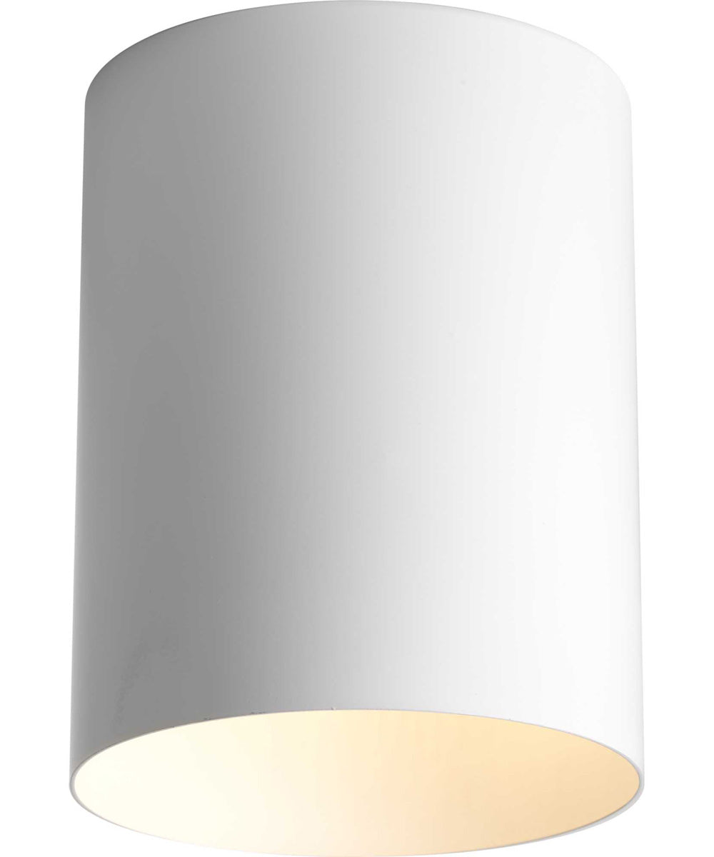 5" LED Outdoor Flush Mount Cylinder White