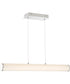 Quilla 1-Light Led Pendant Lamp Chrome/Frost Acrylic Shade