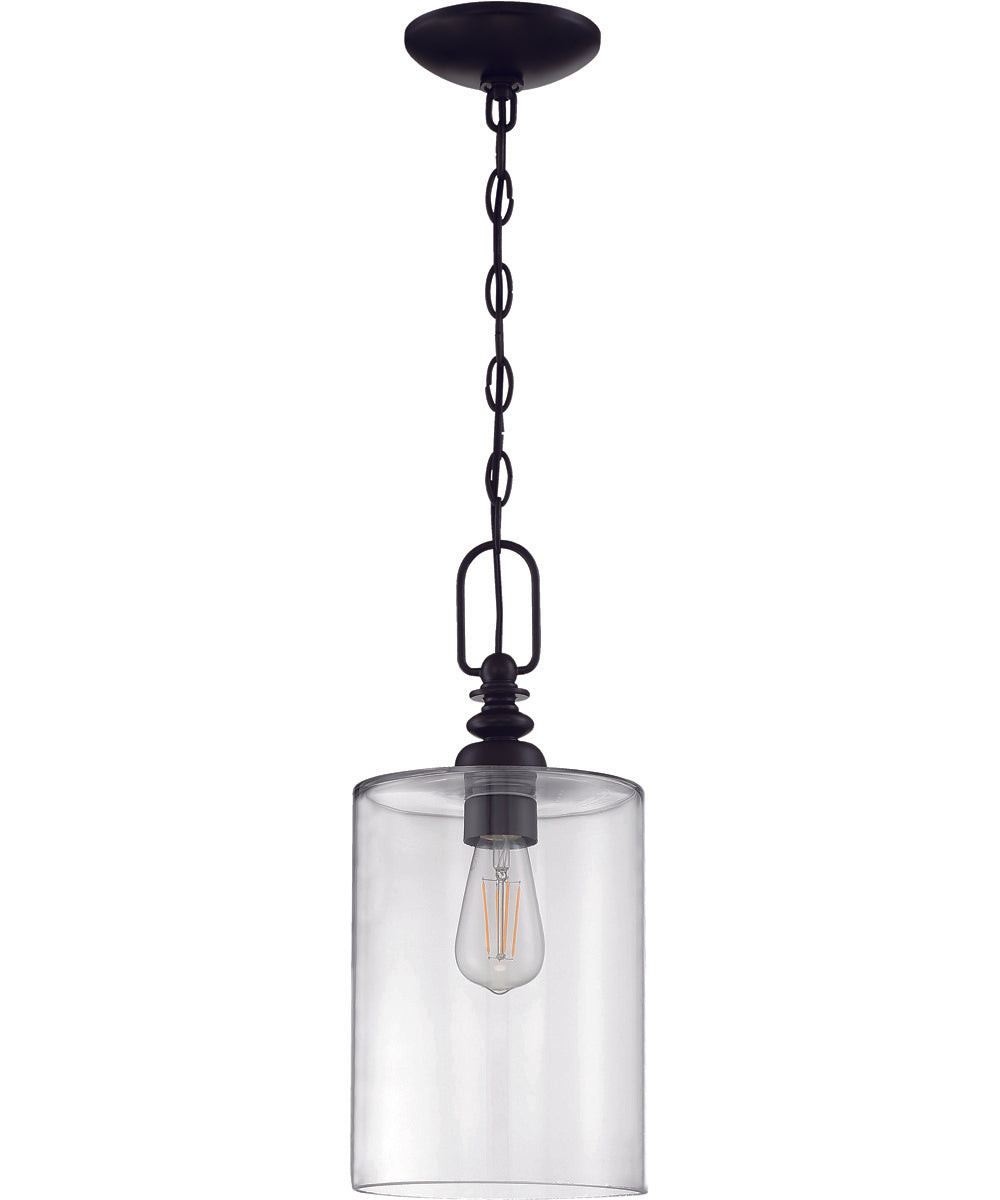 Dardyn 1-Light Mini Pendant Flat Black