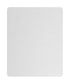Hardback Shallow Drum Lampshade White Linen Fabric, 14x14x7