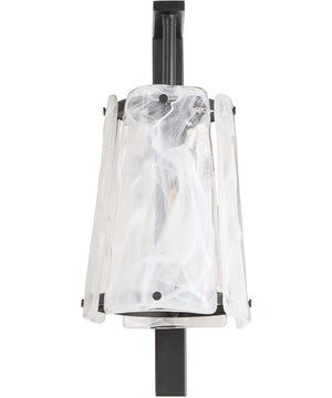 Prestige 1-light Wall Mount Light Fixture Matte Black