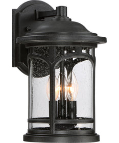 Marblehead Medium 3-light Outdoor Wall Light  Coastal Armour Mystic Black