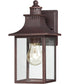 Chancellor Small 1-light Outdoor Wall Light Copper Bronze