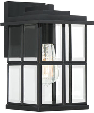 Mulligan Small 1-light Outdoor Wall Light Matte Black