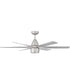 Quirk 1-Light Specialty Indoor/Outdoor Ceiling Fan (Blades Included) Titanium