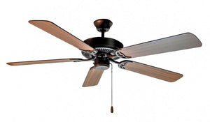Basic-Max 52 inch Ceiling Fan Walnut/Pecan Blades Oil Rubbed Bronze / Walnut / Pecan