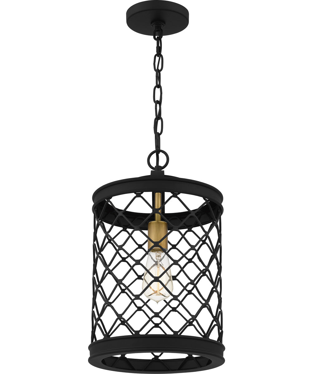 Calais Small 1-light Mini Pendant Earth Black