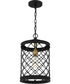 Calais Small 1-light Mini Pendant Earth Black