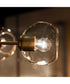 Knox 5-Light Globe Chandelier Natural Aged Brass