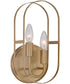 Mindful 2-Light Vanity Satin Brass