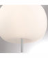 Jubilee 3-Light Led Pendant Lamp Chrome/Frost Glass Shade