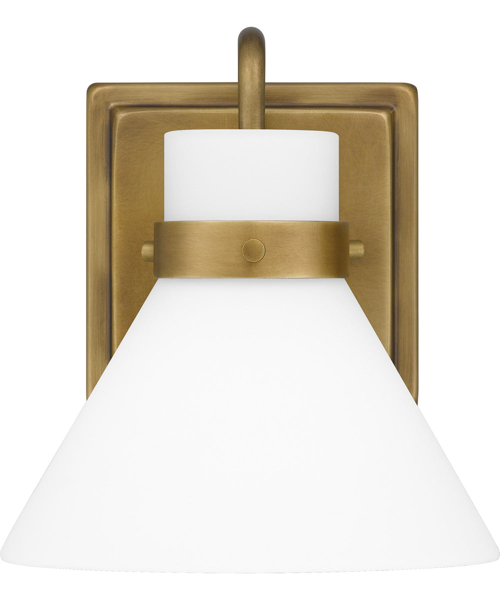 Regency Small 1-light Wall Sconce Weathered Brass