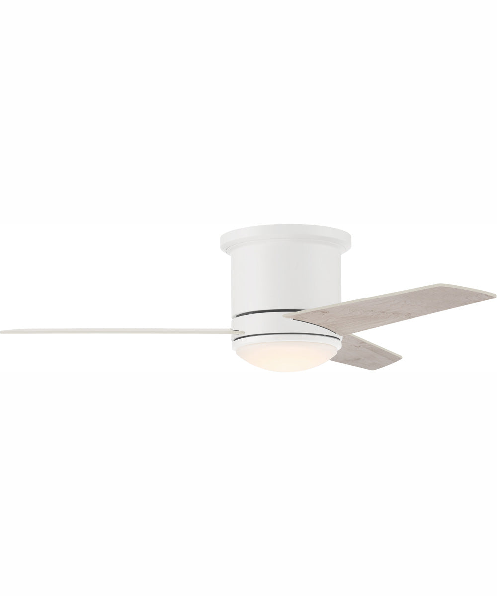 44" Cole II 1-Light Ceiling Fan White