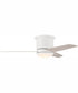 44" Cole II 1-Light Ceiling Fan White