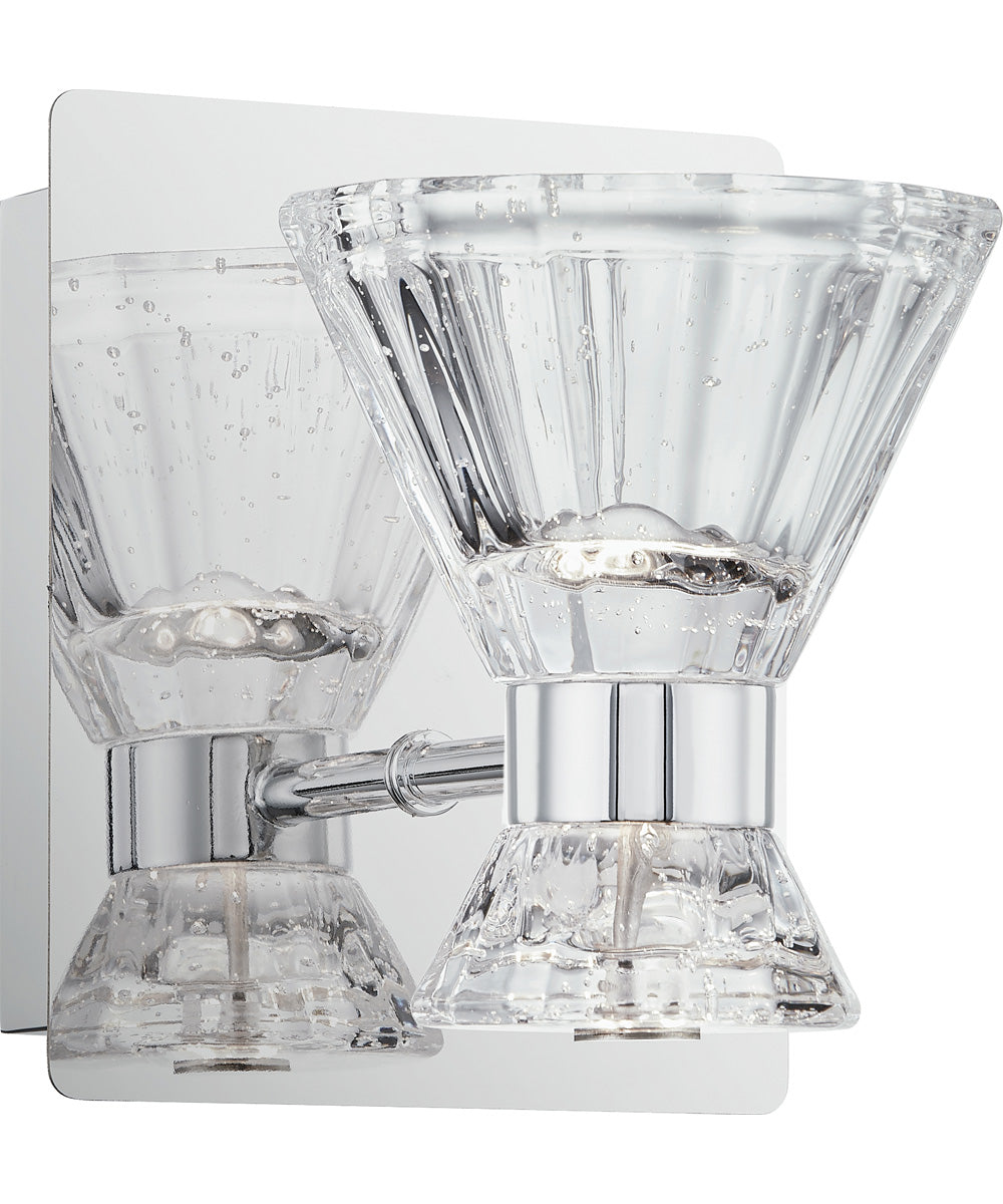 Zuri Small Wall Sconce Polished Chrome