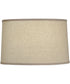 14x15x9 Natural Bombay Drum Hardback Lampshade