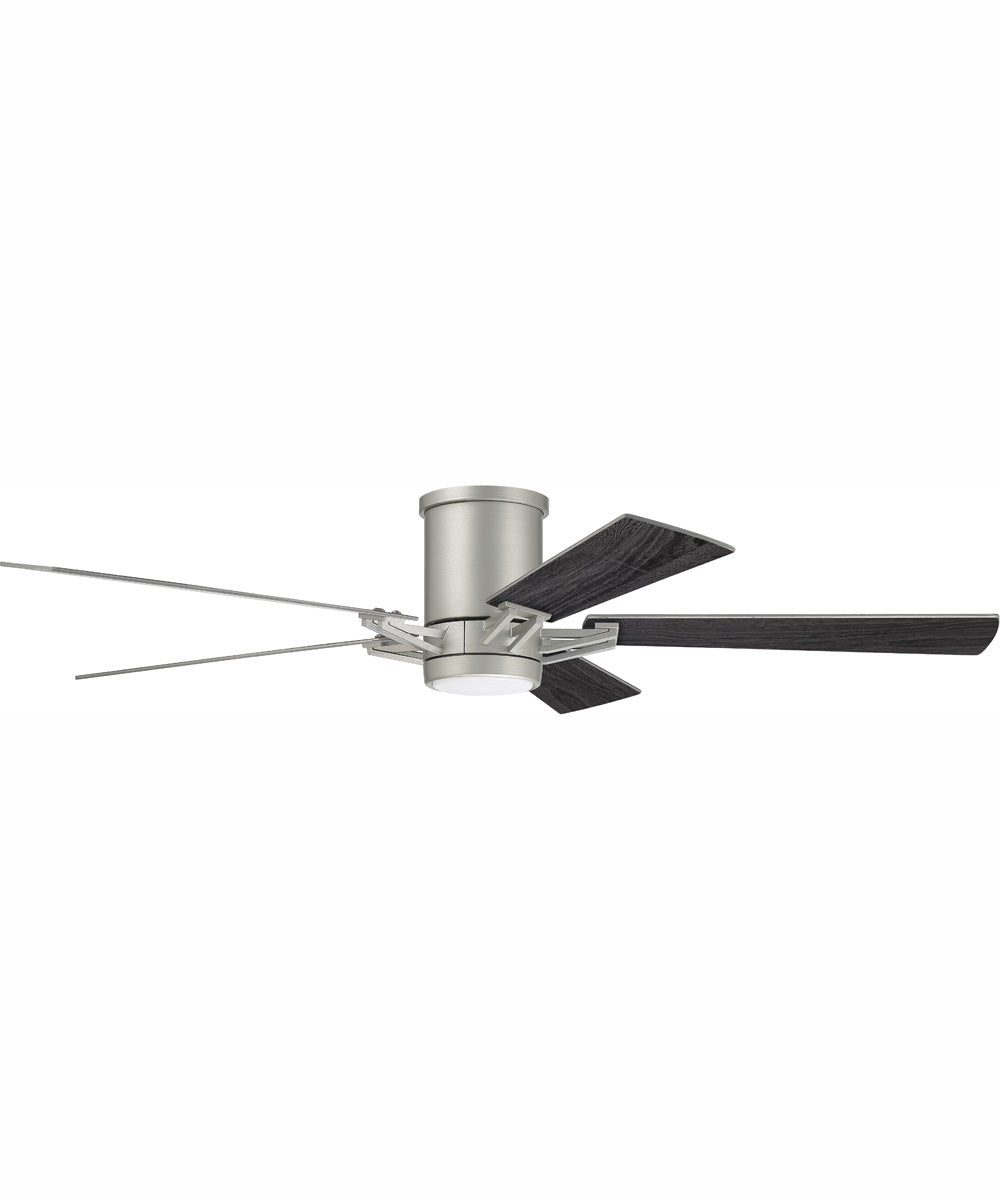 52" Wyatt 1-Light Ceiling Fan Painted Nickel