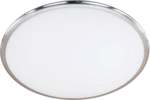 12"W Seattle LED Ceiling Light Nickel-Matte