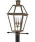 Rue De Royal Extra Large 4-light Outdoor Post Light Industrial Bronze