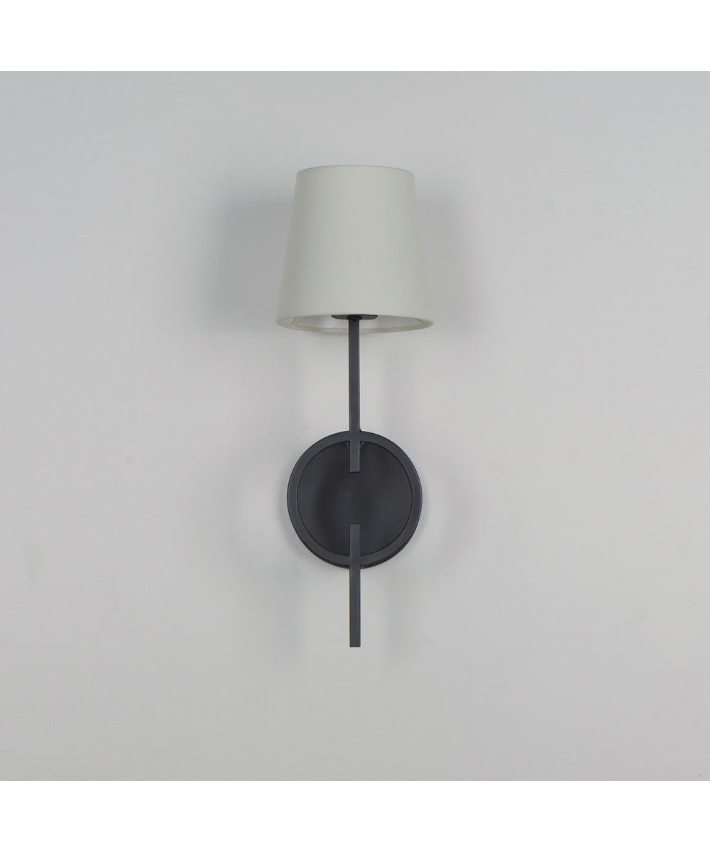 Paoli 1-Light Sconce Charcoal Bronze