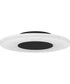 Rockwell Medium Flush Mount Matte Black