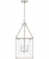 Cooper 4-Light Pendant Brushed Nickel