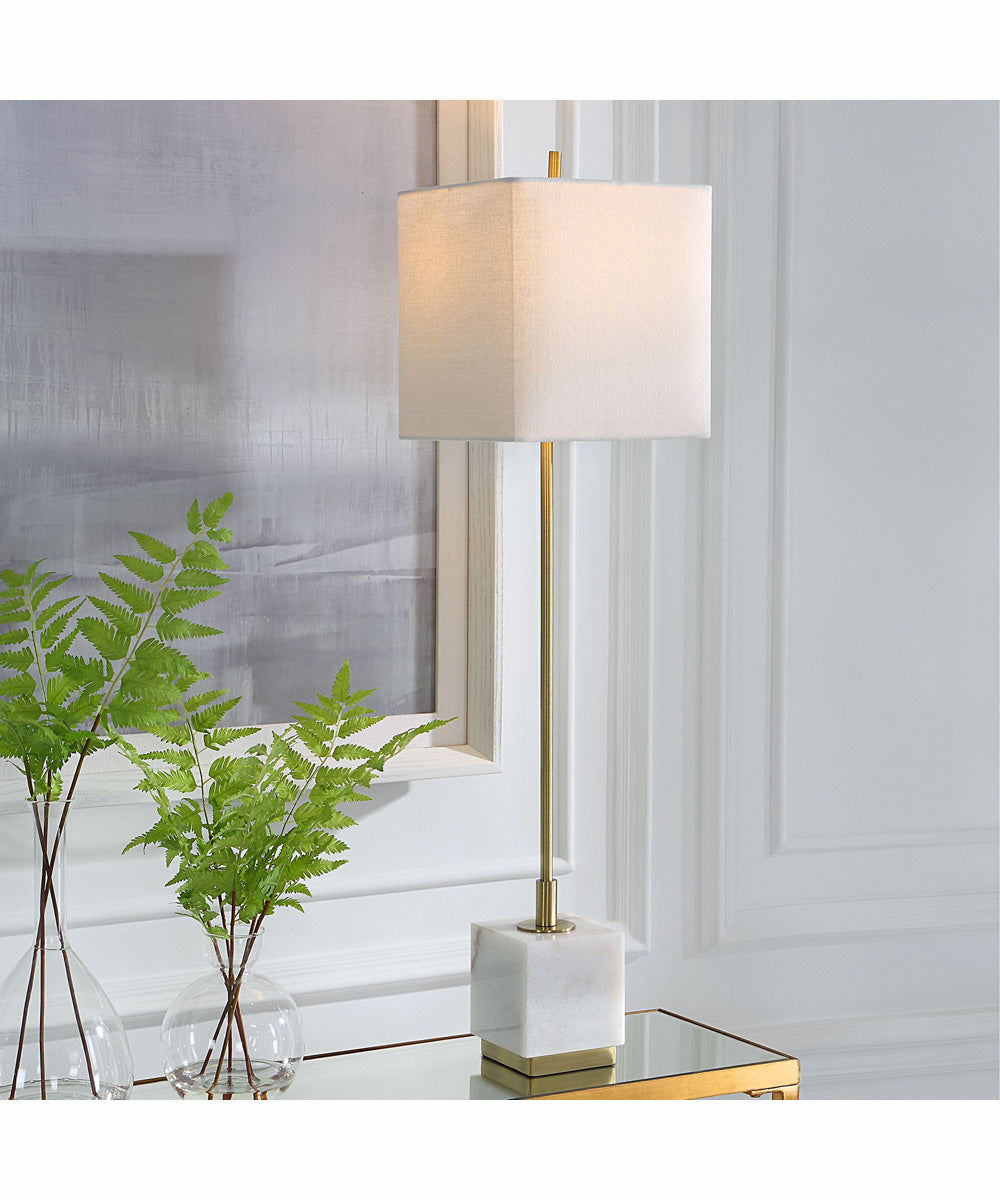 Escort Brass Buffet Lamp