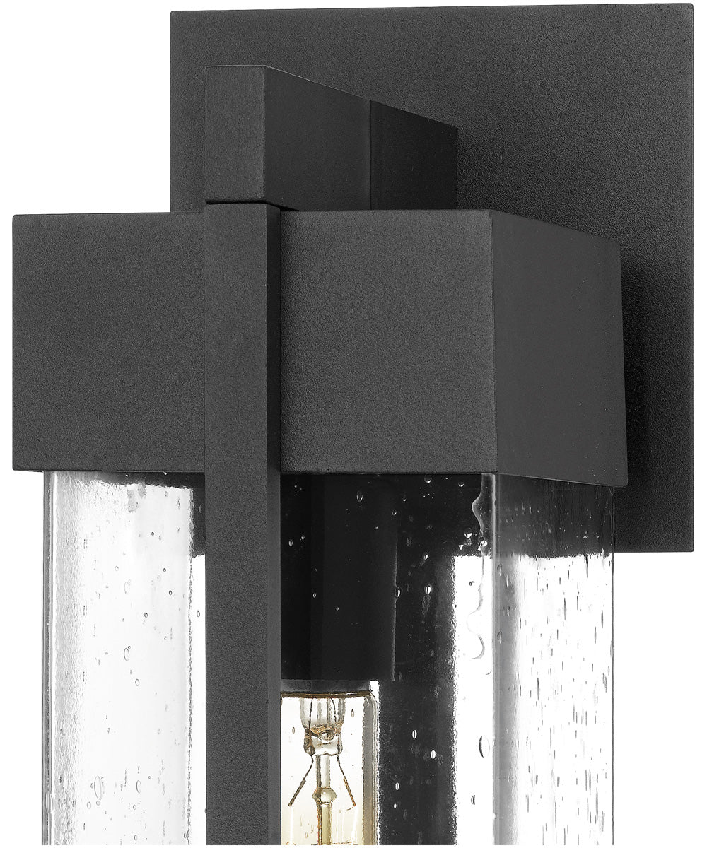 Wynn Large 1-light Outdoor Wall Light Coastal Armour Aluminum Earth Black