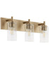 Fallstaff 3-light Bath Vanity Light Aged Brass