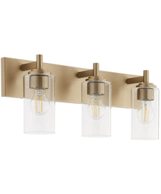 Fallstaff 3-light Bath Vanity Light Aged Brass