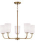 Lawson 5-Light Chandelier Aged Brass