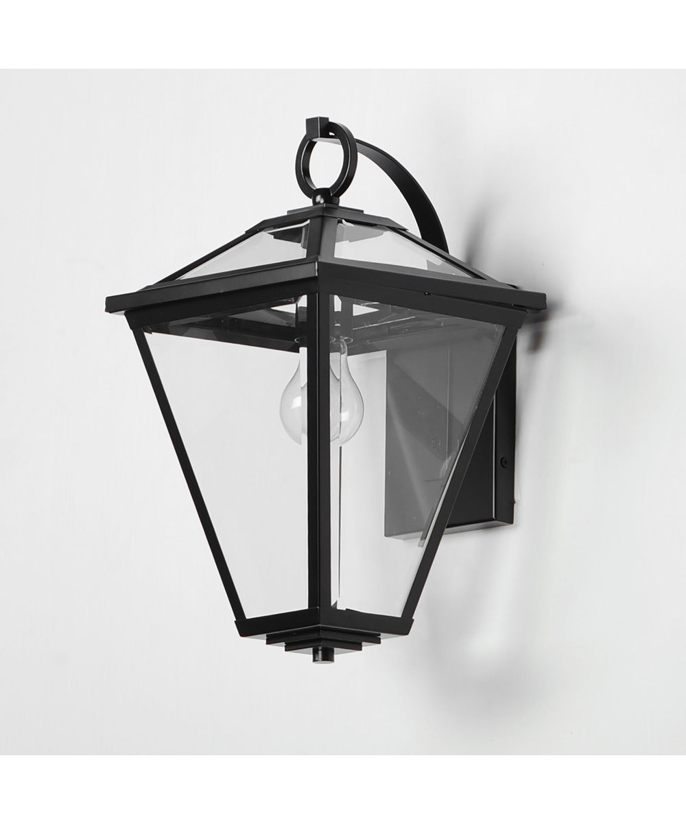 Prism 16 inch Outdoor Wall Sconce Black
