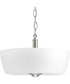Leap 2-Light 14" Semi-Flush Mount Brushed Nickel