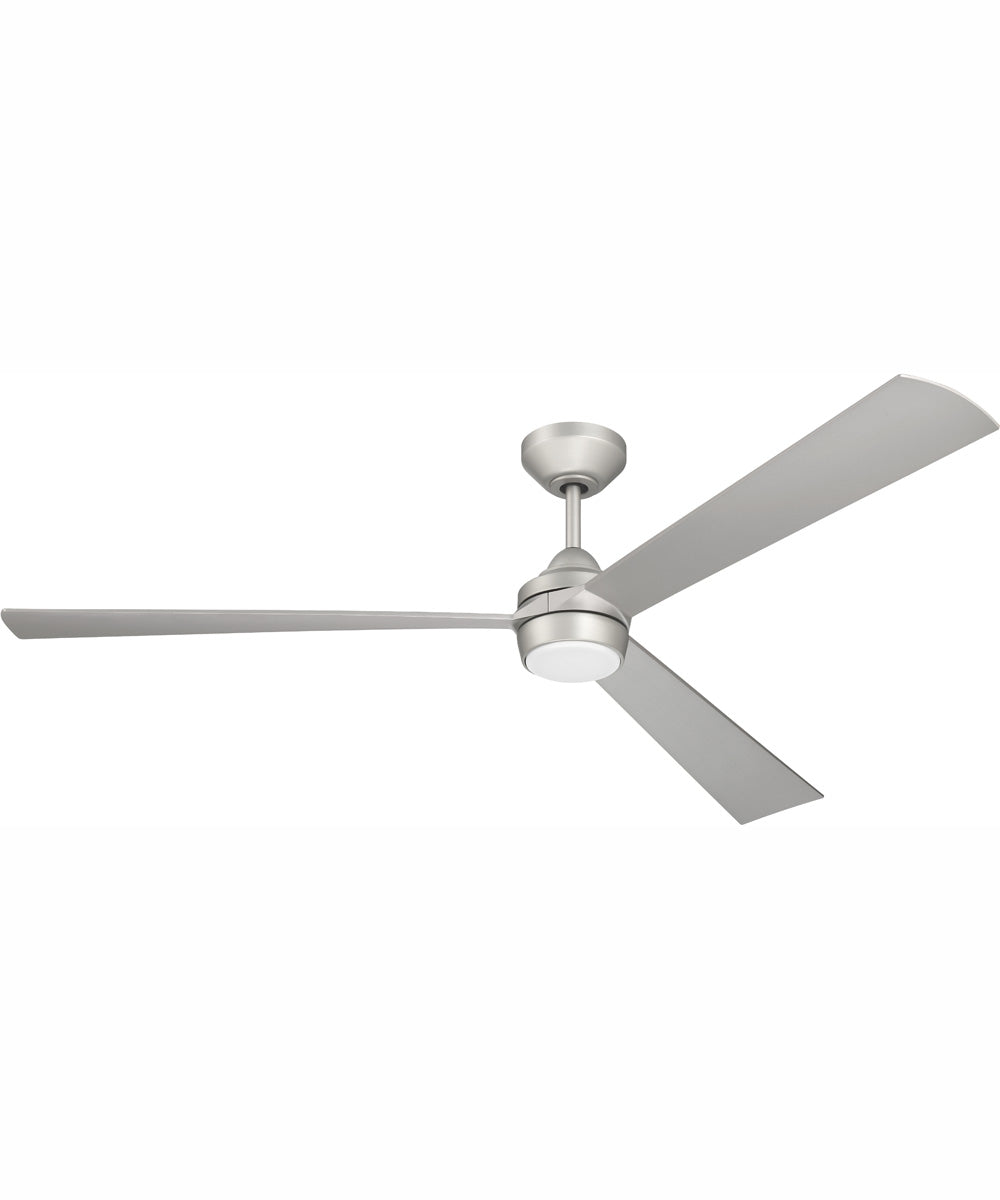 60" Sterling 1-Light Indoor/Outdoor Ceiling Fan Painted Nickel