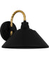 Longshore Medium 1-light Outdoor Wall Light Matte Black