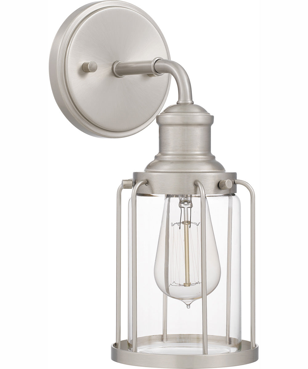 Ludlow Small 1-light Wall Sconce Brushed Nickel
