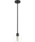 Pruitt Small 1-light Mini Pendant Matte Black