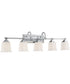 Nicholas 5-light Bath Light Polished Chrome