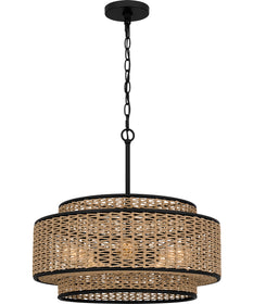 Quoizel Pendant 5-light Pendant Matte Black