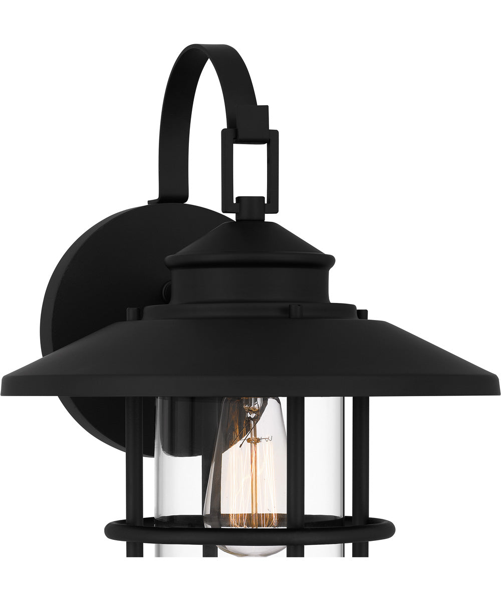 Lombard Large 1-light Outdoor Wall Light  Coastal Armour Aluminum Matte Black
