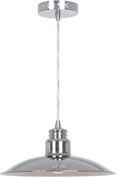 13"W 1-Light Mini Pendant Light Chrome