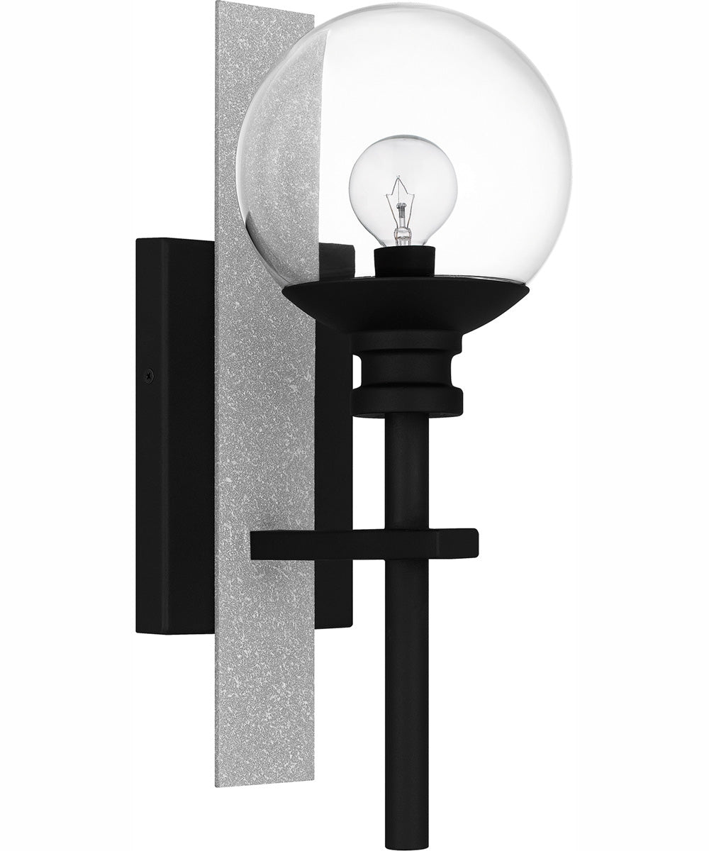 Gladstone Medium 1-light Outdoor Wall Light Earth Black