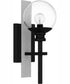 Gladstone Medium 1-light Outdoor Wall Light Earth Black