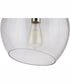 Pendant 1-Light Pendant Brushed Polished Nickel